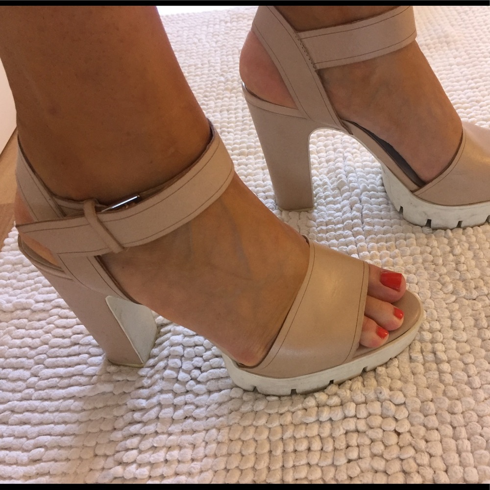 Zara leather shoes
